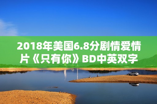 2018年美国6.8分剧情爱情片《只有你》BD中英双字