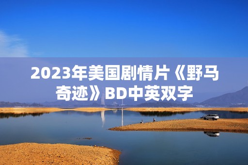 2023年美国剧情片《野马奇迹》BD中英双字
