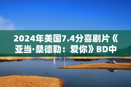 2024年美国7.4分喜剧片《亚当·桑德勒：爱你》BD中英双字