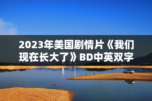 2023年美国剧情片《我们现在长大了》BD中英双字