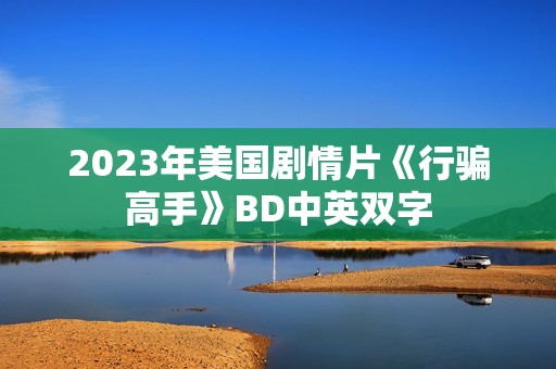 2023年美国剧情片《行骗高手》BD中英双字