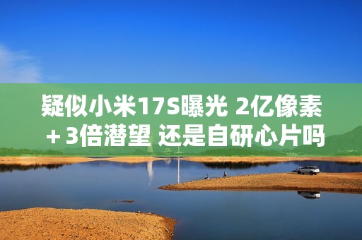 疑似小米17S曝光 2亿像素＋3倍潜望 还是自研心片吗？