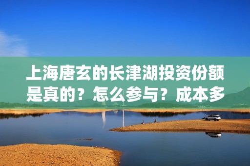 上海唐玄的长津湖投资份额是真的？怎么参与？成本多少？(长津湖 上海唐玄)