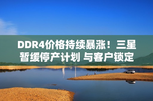 DDR4价格持续暴涨！三星暂缓停产计划 与客户锁定长单