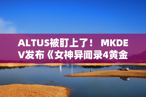 ALTUS被盯上了！ MKDEV发布《女神异闻录4黄金版》D加密攻破测试版