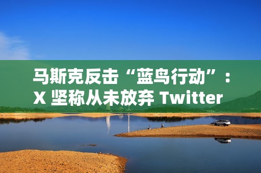 马斯克反击“蓝鸟行动”：X 坚称从未放弃 Twitter 商标