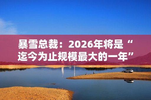 暴雪总裁：2026年将是“迄今为止规模最大的一年”！