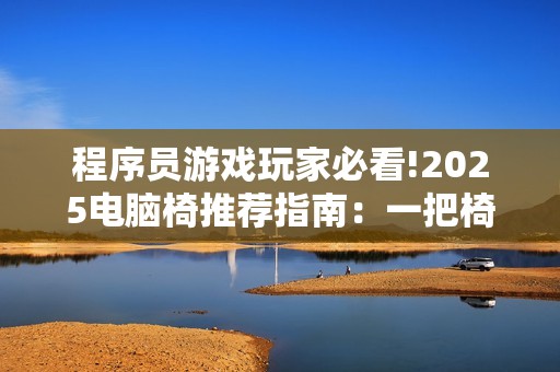 程序员游戏玩家必看!2025电脑椅推荐指南：一把椅子搞定所有!