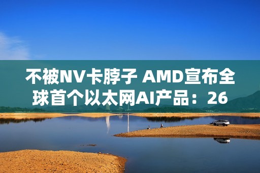 不被NV卡脖子 AMD宣布全球首个以太网AI产品：260TB/s带宽