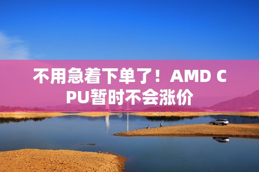不用急着下单了！AMD CPU暂时不会涨价