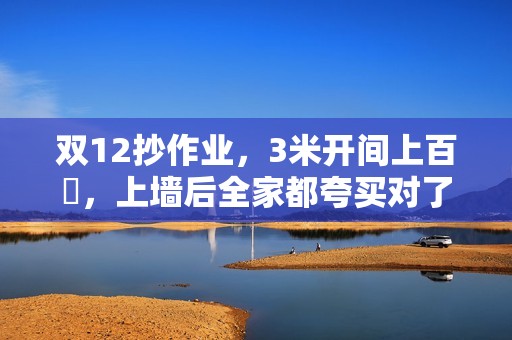 双12抄作业，3米开间上百吋，上墙后全家都夸买对了