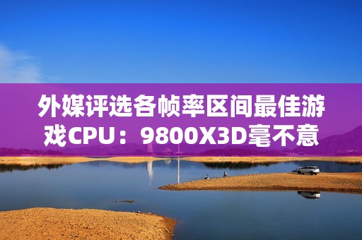 外媒评选各帧率区间最佳游戏CPU：9800X3D毫不意外
