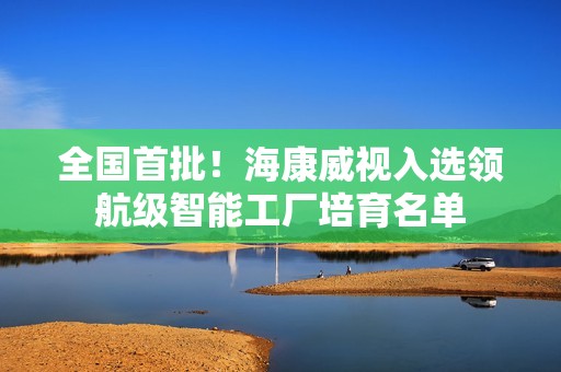 全国首批！海康威视入选领航级智能工厂培育名单