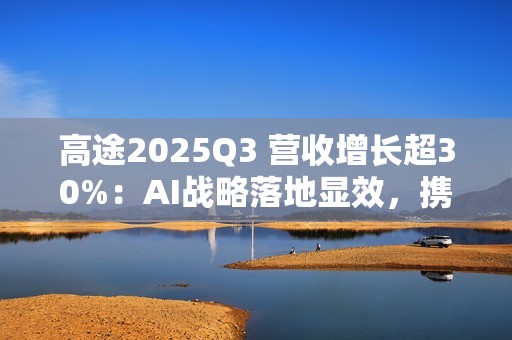 高途2025Q3 营收增长超30%：AI战略落地显效，携手飞书打造“效率引擎”