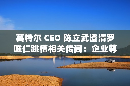 英特尔 CEO 陈立武澄清罗唯仁跳槽相关传闻：企业尊重知识产权