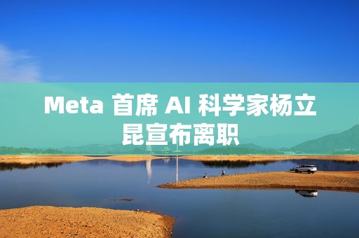 Meta 首席 AI 科学家杨立昆宣布离职