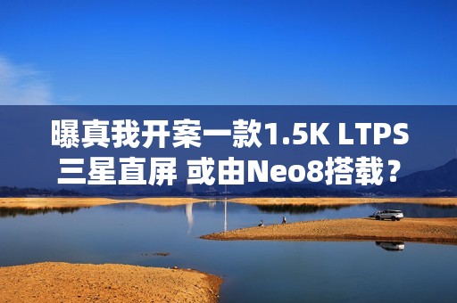 曝真我开案一款1.5K LTPS三星直屏 或由Neo8搭载？