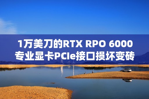 1万美刀的RTX RPO 6000专业显卡PCIe接口损坏变砖！维修几率为零