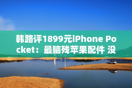 韩路评1899元iPhone Pocket：最脑残苹果配件 没有之一