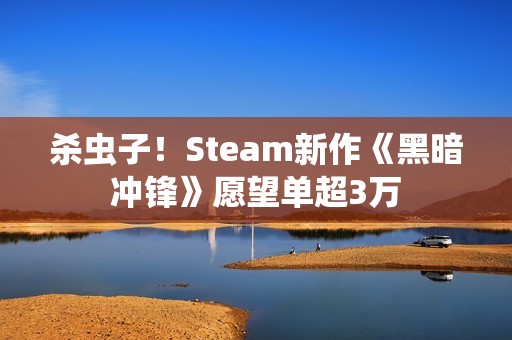 杀虫子！Steam新作《黑暗冲锋》愿望单超3万