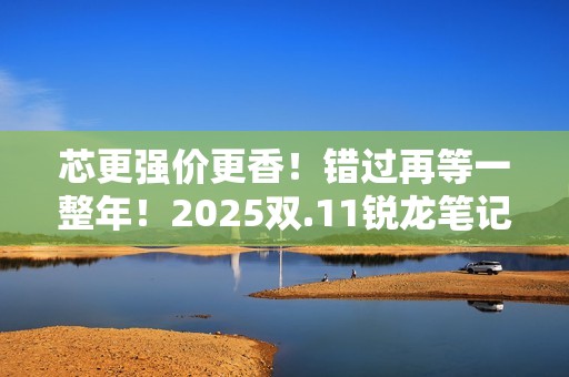 芯更强价更香！错过再等一整年！2025双.11锐龙笔记本优选