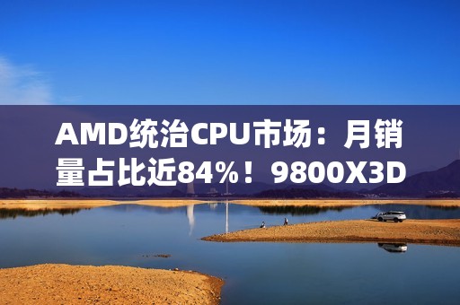 AMD统治CPU市场：月销量占比近84%！9800X3D一款接近Intel全系