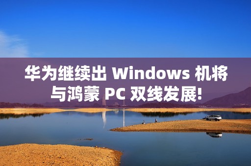 华为继续出 Windows 机将与鸿蒙 PC 双线发展!