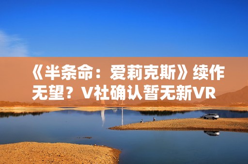 《半条命：爱莉克斯》续作无望？V社确认暂无新VR游戏开发计划