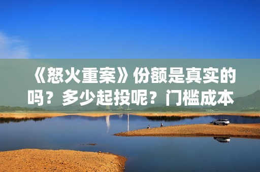 《怒火重案》份额是真实的吗？多少起投呢？门槛成本多少？怎么投资呢？(怒火重案全剧情)