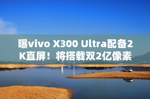曝vivo X300 Ultra配备2K直屏！将搭载双2亿像素镜头