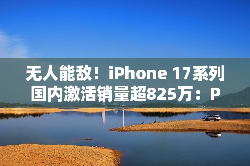 无人能敌！iPhone 17系列国内激活销量超825万：Pro Max几乎独占一半