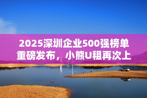 2025深圳企业500强榜单重磅发布，小熊U租再次上榜