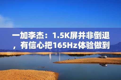 一加李杰：1.5K屏并非倒退，有信心把165Hz体验做到一直领先