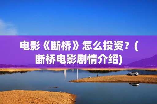 电影《断桥》怎么投资？(断桥电影剧情介绍)