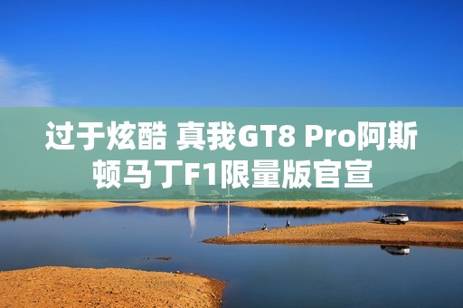 过于炫酷 真我GT8 Pro阿斯顿马丁F1限量版官宣
