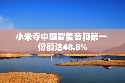 小米夺中国智能音箱第一 份额达48.8%