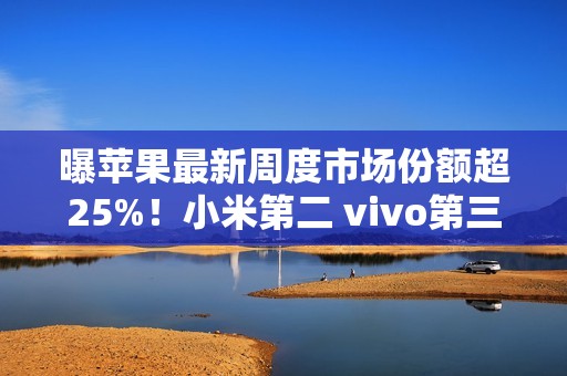 曝苹果最新周度市场份额超25%！小米第二 vivo第三