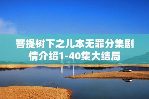 菩提树下之儿本无罪分集剧情介绍1-40集大结局