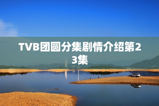 TVB团圆分集剧情介绍第23集
