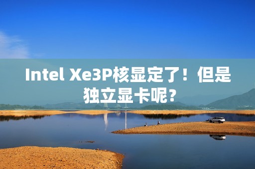 Intel Xe3P核显定了！但是 独立显卡呢？