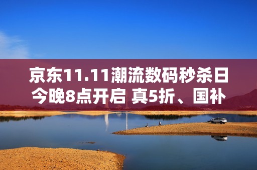 京东11.11潮流数码秒杀日今晚8点开启 真5折、国补等多重权益来袭