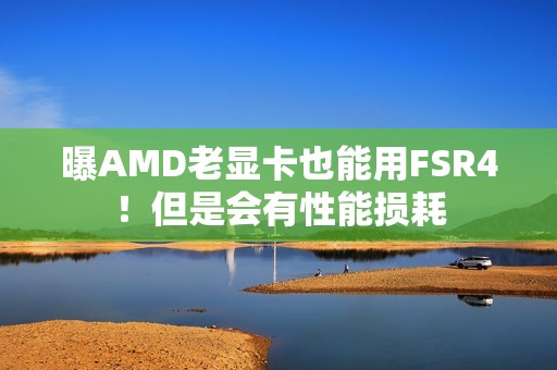 曝AMD老显卡也能用FSR4！但是会有性能损耗