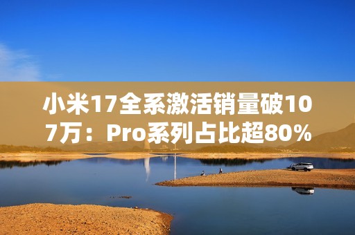 小米17全系激活销量破107万：Pro系列占比超80% 背屏大受欢迎