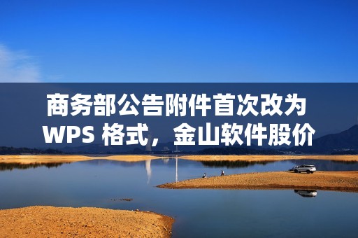 商务部公告附件首次改为 WPS 格式，金山软件股价一度暴涨 18%
