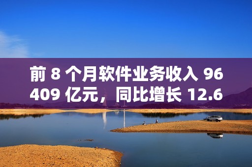 前 8 个月软件业务收入 96409 亿元，同比增长 12.6%
