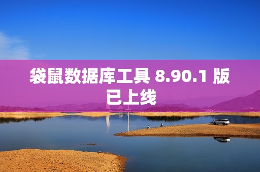 袋鼠数据库工具 8.90.1 版已上线