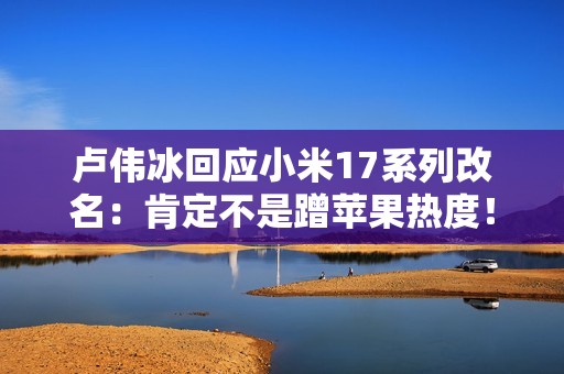 卢伟冰回应小米17系列改名：肯定不是蹭苹果热度！产品升级巨大