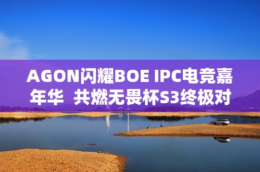 AGON闪耀BOE IPC电竞嘉年华  共燃无畏杯S3终极对决