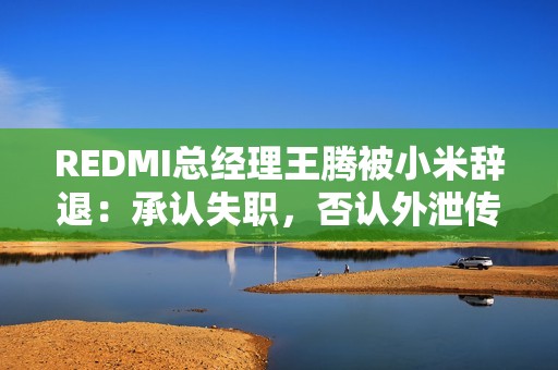 REDMI总经理王腾被小米辞退：承认失职，否认外泄传闻