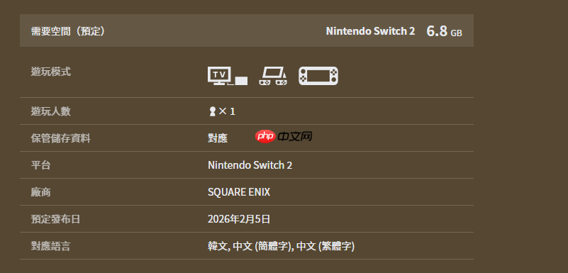 《勇者斗恶龙7重制版》PS5试玩版中文乱码 现已下架